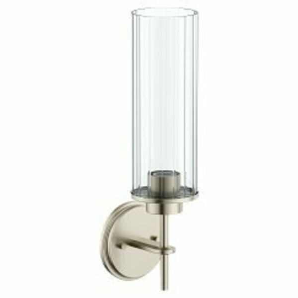 Moen Greenfield One Globe Bath Light in Brushed Nickel YB1761BN